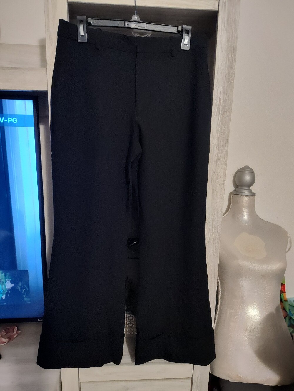 Club Monaco Black Women's Dress Pants - Wide Leg SZ 6 New With Tags